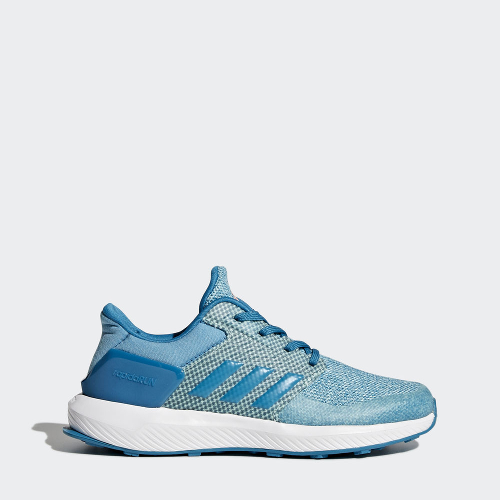 Adidas Rapidarun - παπουτσια για τρεξιμο για κοριτσια - Ανοιχτο Τυρκουάζ/Πορτοκαλι,Μέγεθος: EU 27 –